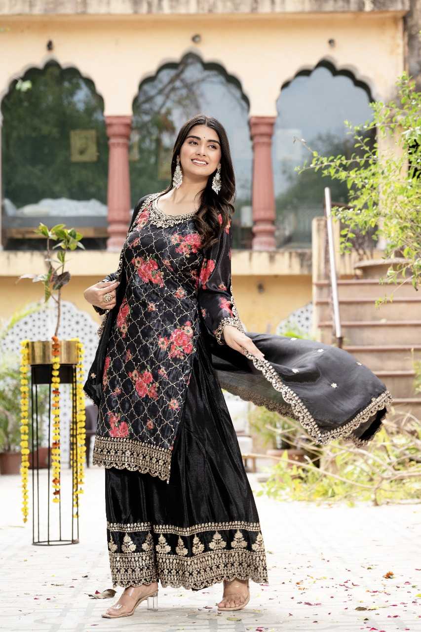 Ynf Chinon Silk RIN197 4972 Suits & Dresses Wholesale Party wear suits Bridal Suits Designer Suits Manufacturer