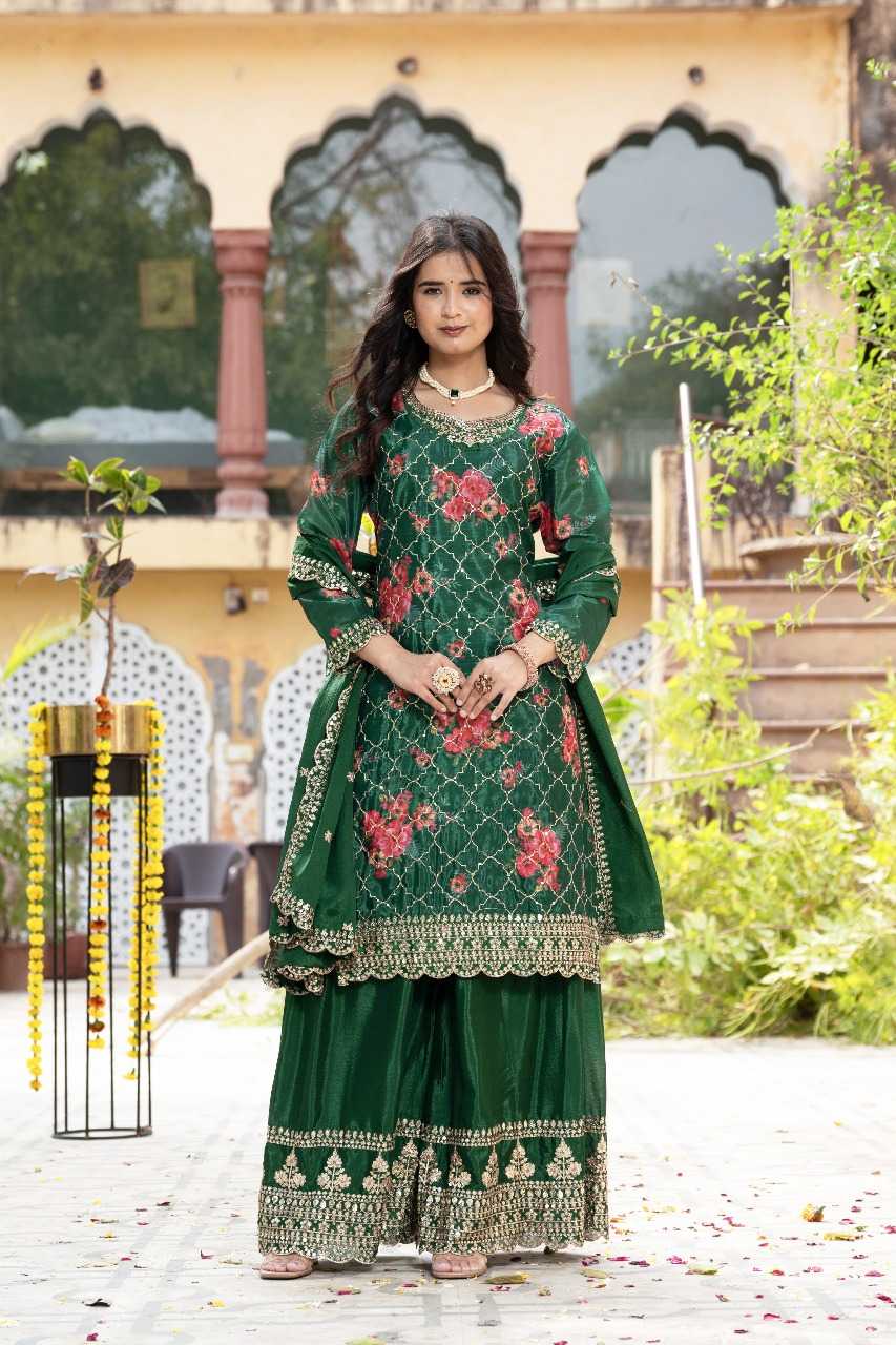 Ynf Chinon Silk RIN197 4972 Suits & Dresses Wholesale Party wear suits Bridal Suits Designer Suits Manufacturer