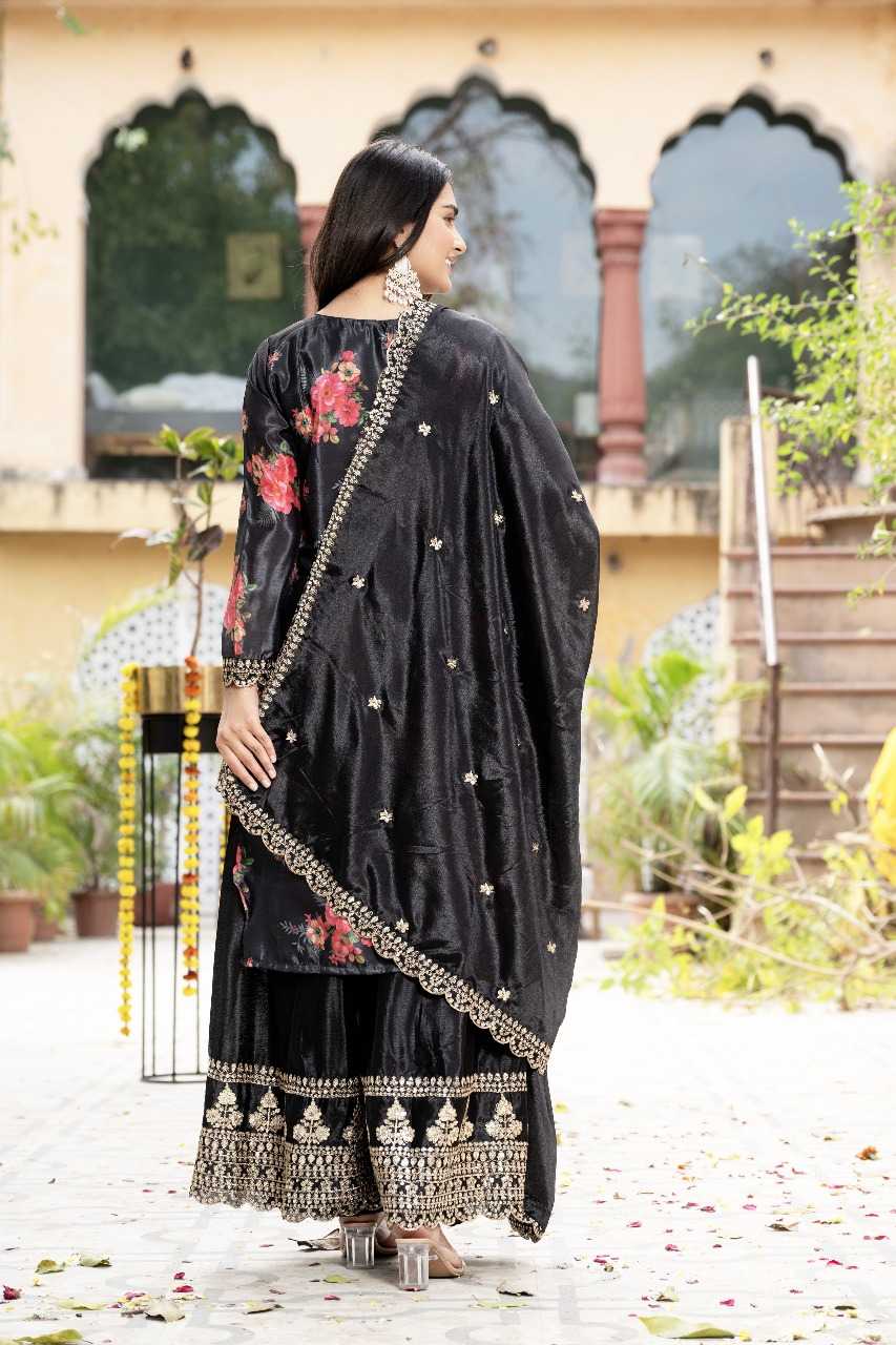 Ynf Chinon Silk RIN197 4972 Suits & Dresses Wholesale Party wear suits Bridal Suits Designer Suits Manufacturer