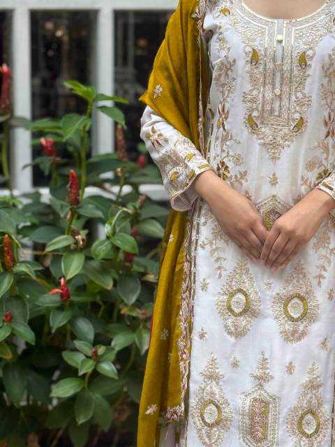 Ynf Chinon Silk RIN212 7040 Kurti Festive Collections Wholesale Kurti With Palazzo Eid Collections Manufacturer