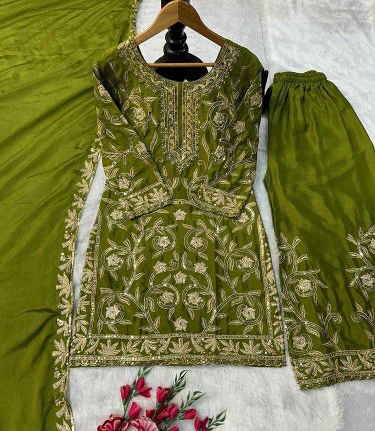 Ynf Chinon Silk RIN222 RISHTA Suits & Dresses Wholesale Sharara Salwar Suits Embroidery Suits Designer Suits Manufacturer