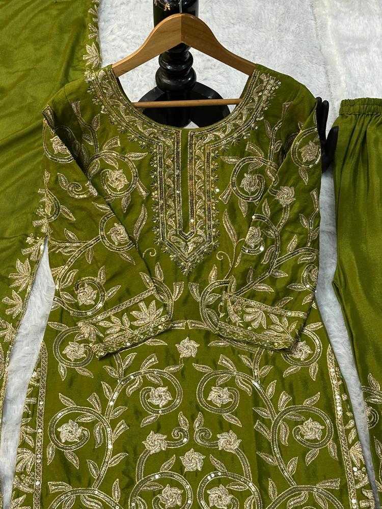 Ynf Chinon Silk RIN222 RISHTA Suits & Dresses Wholesale Sharara Salwar Suits Embroidery Suits Designer Suits Manufacturer