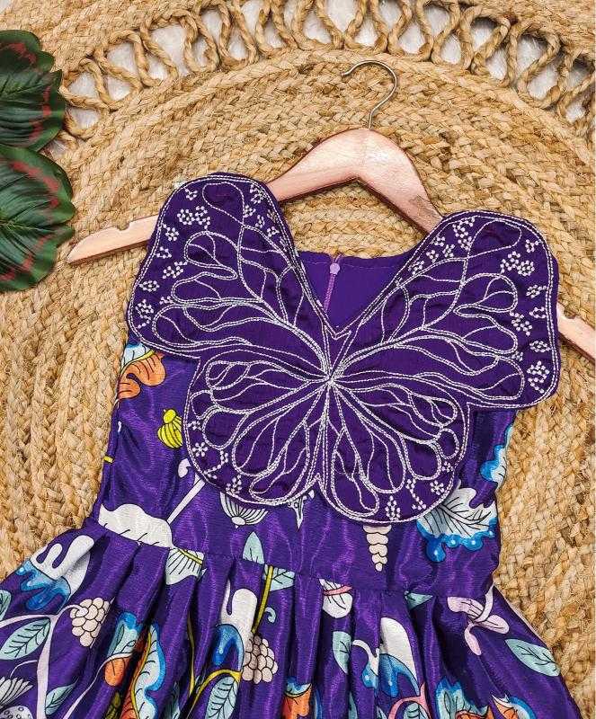 Ynf Chinon Silk RIN235 adorable Kids Wear Wholesale Kids Gown Kids Ethnic Gowns Manufacturer