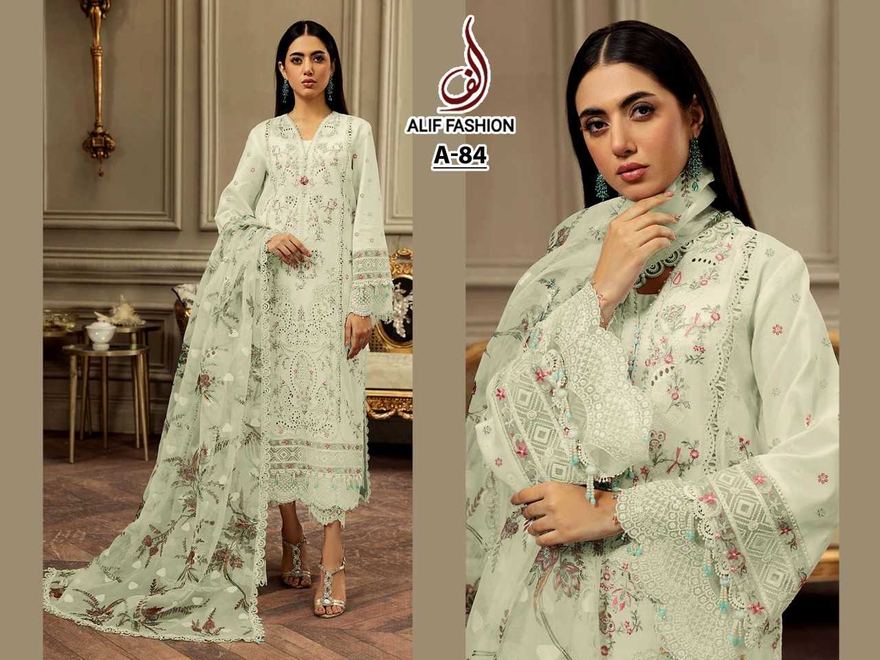 Ynf Cotton Cambric KESH444 AF-84 Suits & Dresses Wholesale Embroidery Suits Cotton Suits Designer Suits Manufacturer