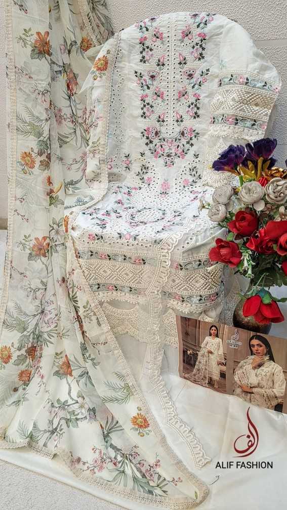 Ynf Cotton Cambric KESH444 AF-84 Suits & Dresses Wholesale Embroidery Suits Cotton Suits Designer Suits Manufacturer
