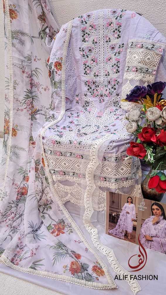 Ynf Cotton Cambric KESH444 AF-84 Suits & Dresses Wholesale Embroidery Suits Cotton Suits Designer Suits Manufacturer