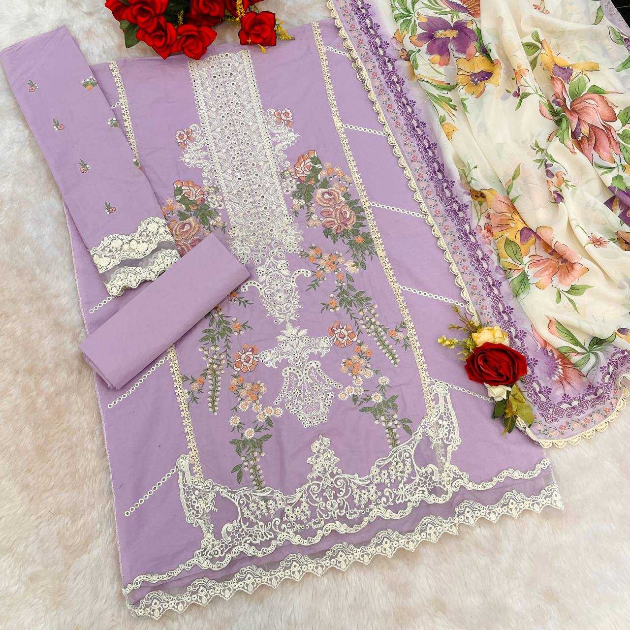 Ynf Cotton Cambric RIN131 913 Suits & Dresses Islamic Clothing Festive Collections Wholesale Pakistani Suits Cotton Suits Suit Material Manufacturer