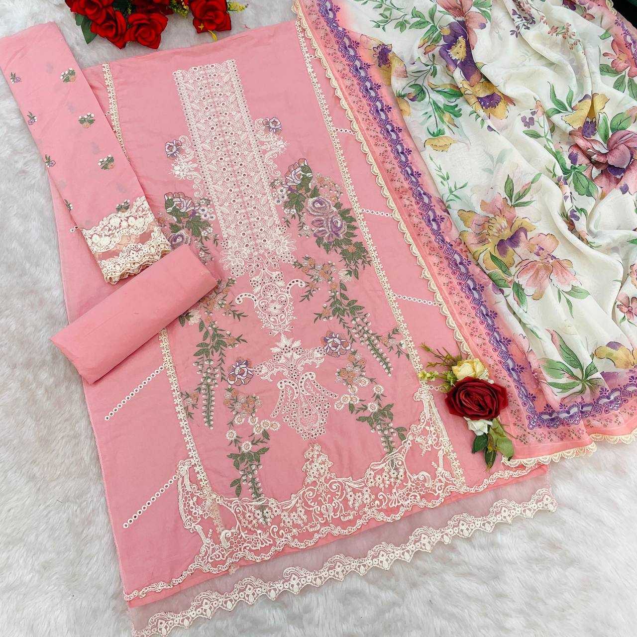 Ynf Cotton Cambric RIN131 913 Suits & Dresses Islamic Clothing Festive Collections Wholesale Pakistani Suits Cotton Suits Suit Material Manufacturer