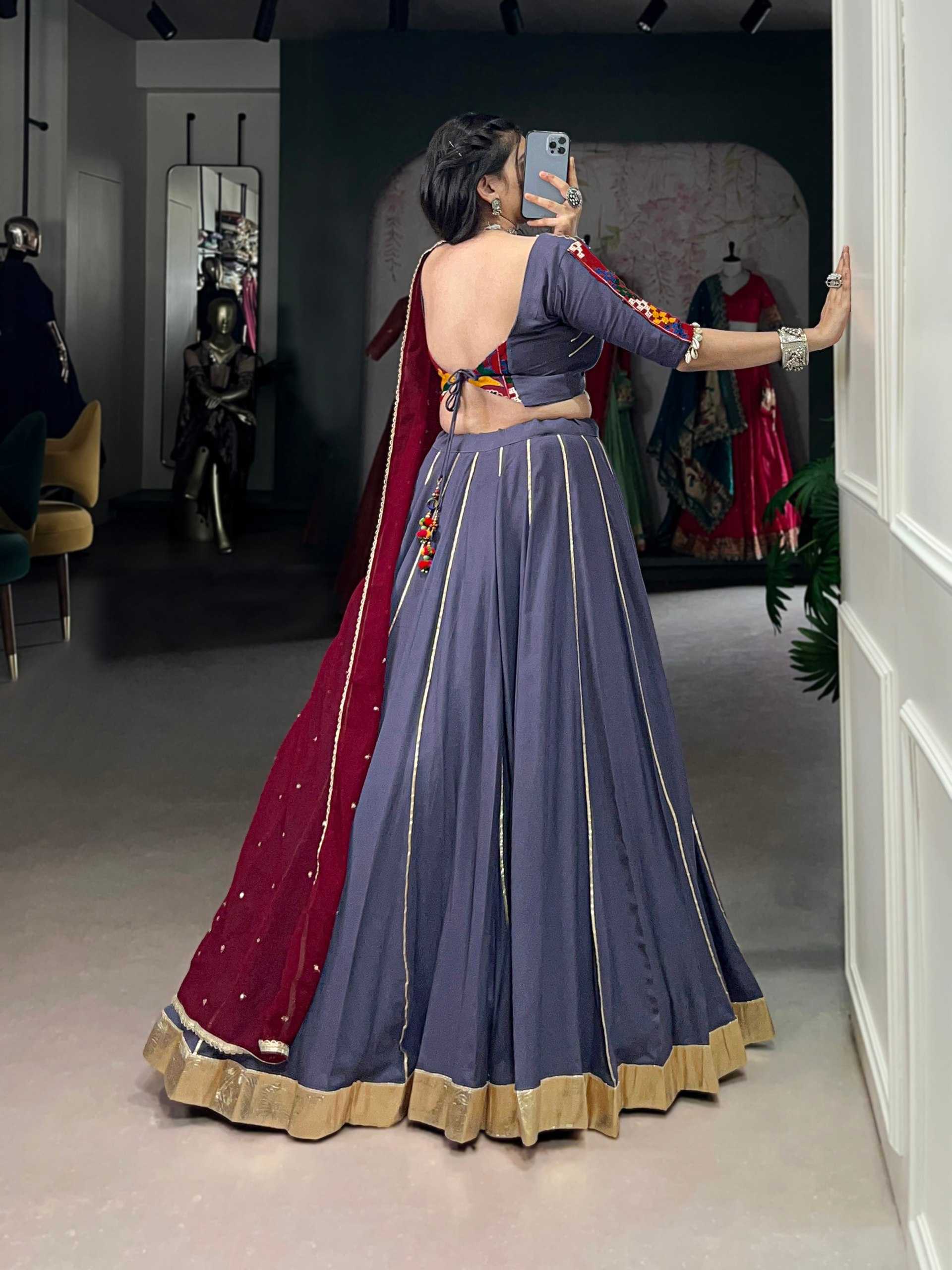 Ynf Cotton KESH134 1655 Festive Collections Wholesale Navratri Chaniya Choli Manufacturer