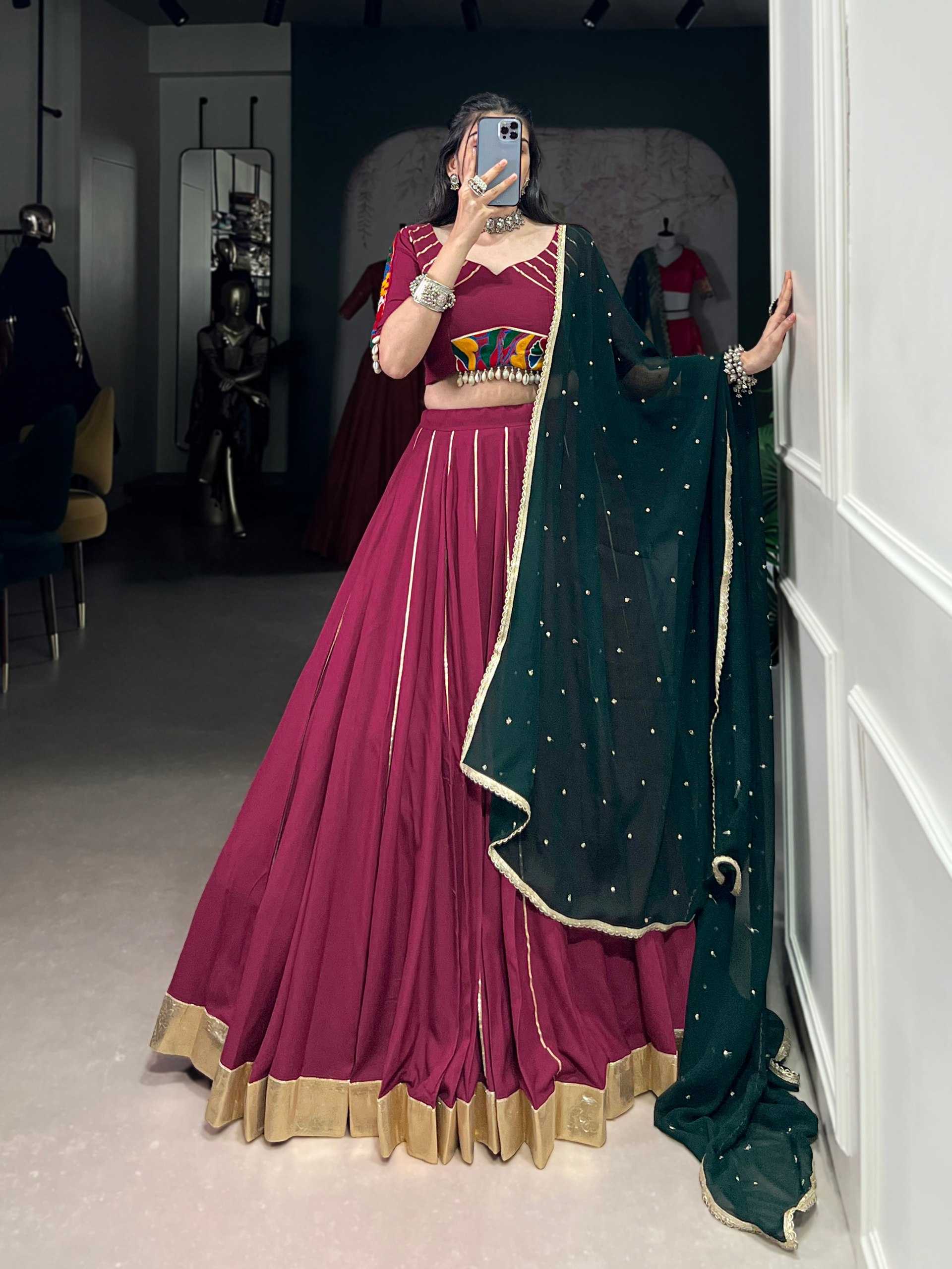 Ynf Cotton KESH134 1655 Festive Collections Wholesale Navratri Chaniya Choli Manufacturer