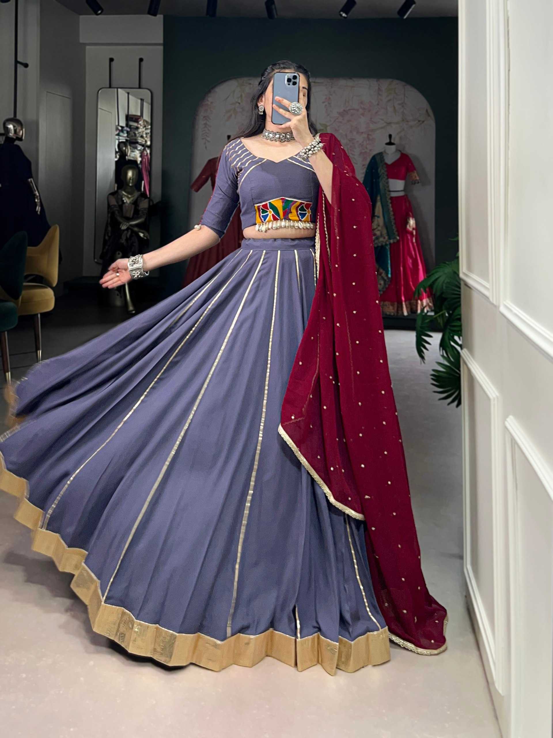 Ynf Cotton KESH134 1655 Festive Collections Wholesale Navratri Chaniya Choli Manufacturer