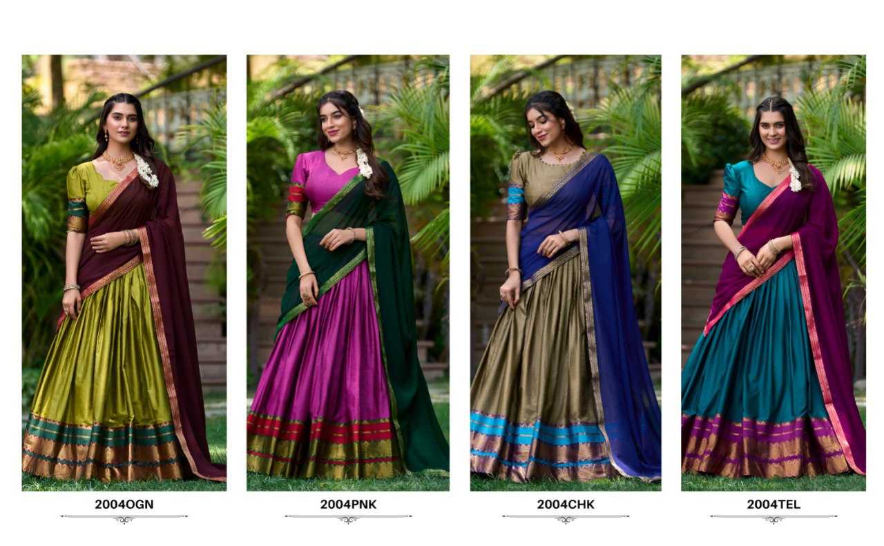 Ynf Cotton KESH134 2004 Lehengas Festive Collections Wholesale Designer Lehenga Traditional Lehenga Onam Collections Manufacturer