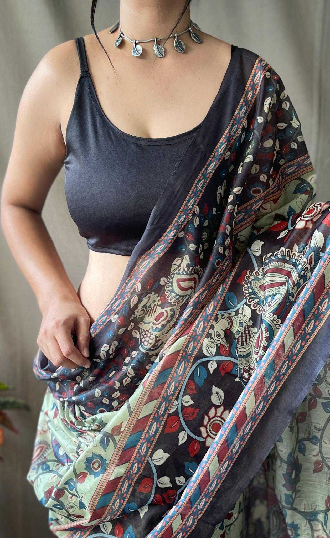 Ynf Cotton KESH249 COTTON KALAMKARI 2 Sarees Wholesale Printed Sarees Traditional Sarees Cotton Sarees Manufacturer