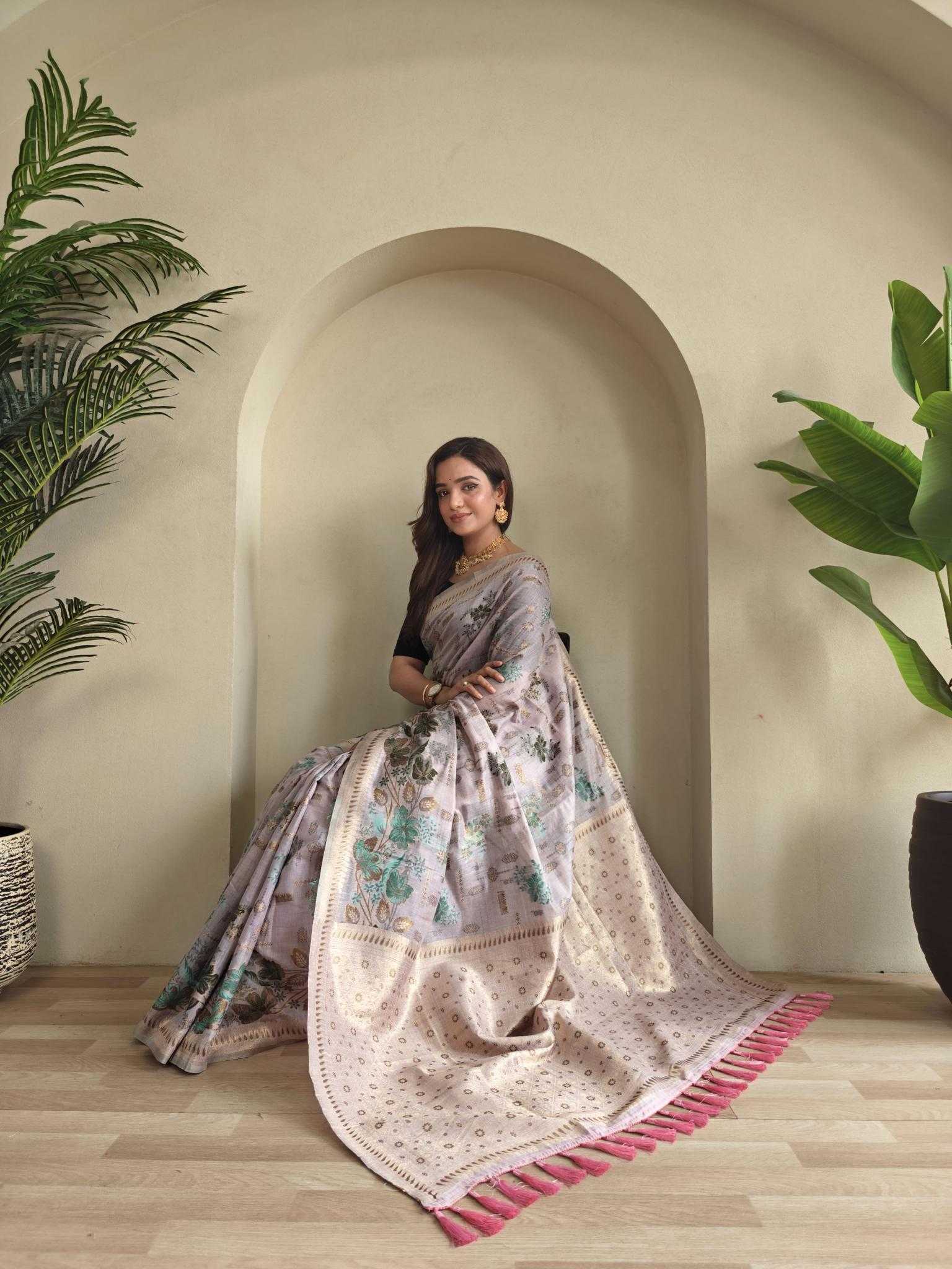 Ynf Cotton KESH249 Sarees Wholesale Designer Sarees Cotton Linen Sarees Traditional Sarees Manufacturer