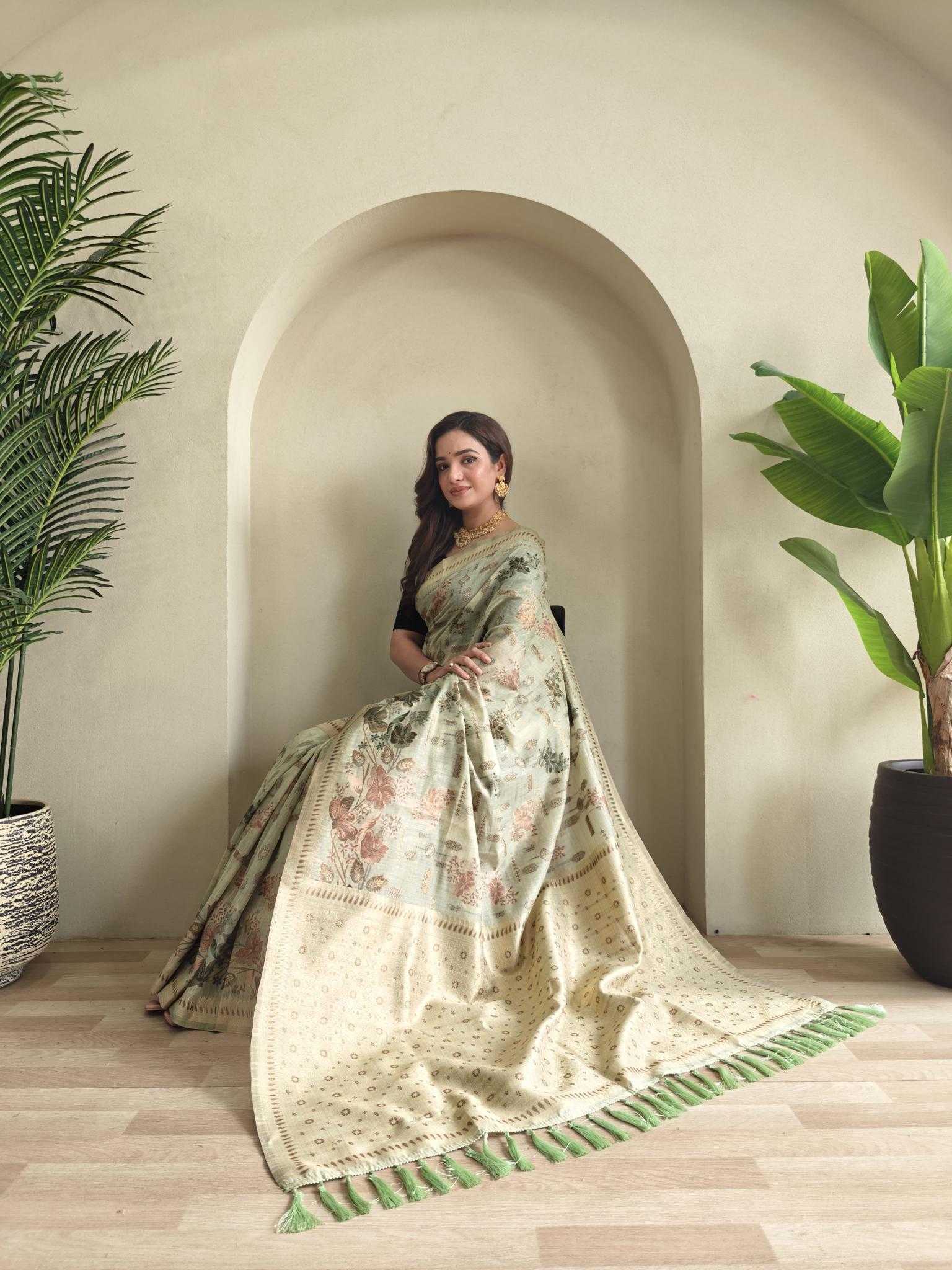 Ynf Cotton KESH249 Sarees Wholesale Designer Sarees Cotton Linen Sarees Traditional Sarees Manufacturer