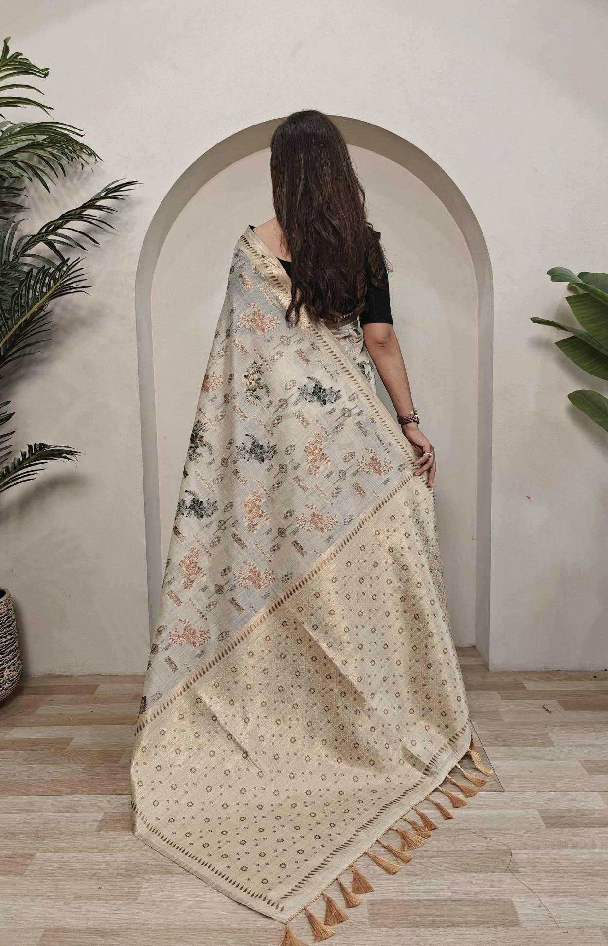 Ynf Cotton KESH249 Sarees Wholesale Designer Sarees Cotton Linen Sarees Traditional Sarees Manufacturer