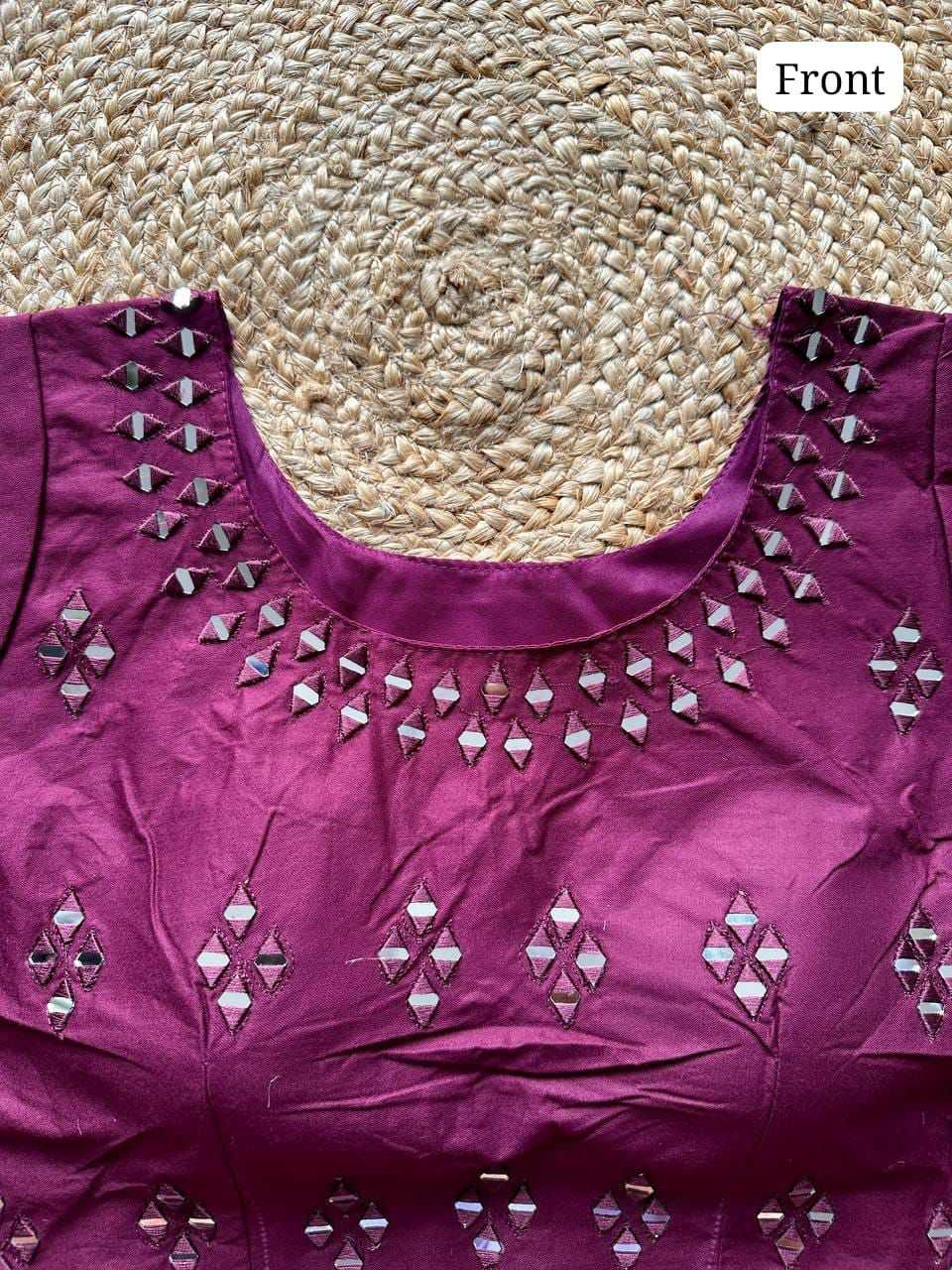 Ynf Cotton KESH426 Real Mirror 1 Readymade Blouses Wholesale Blouse Designer Blouse Cotton Blouse Manufacturer