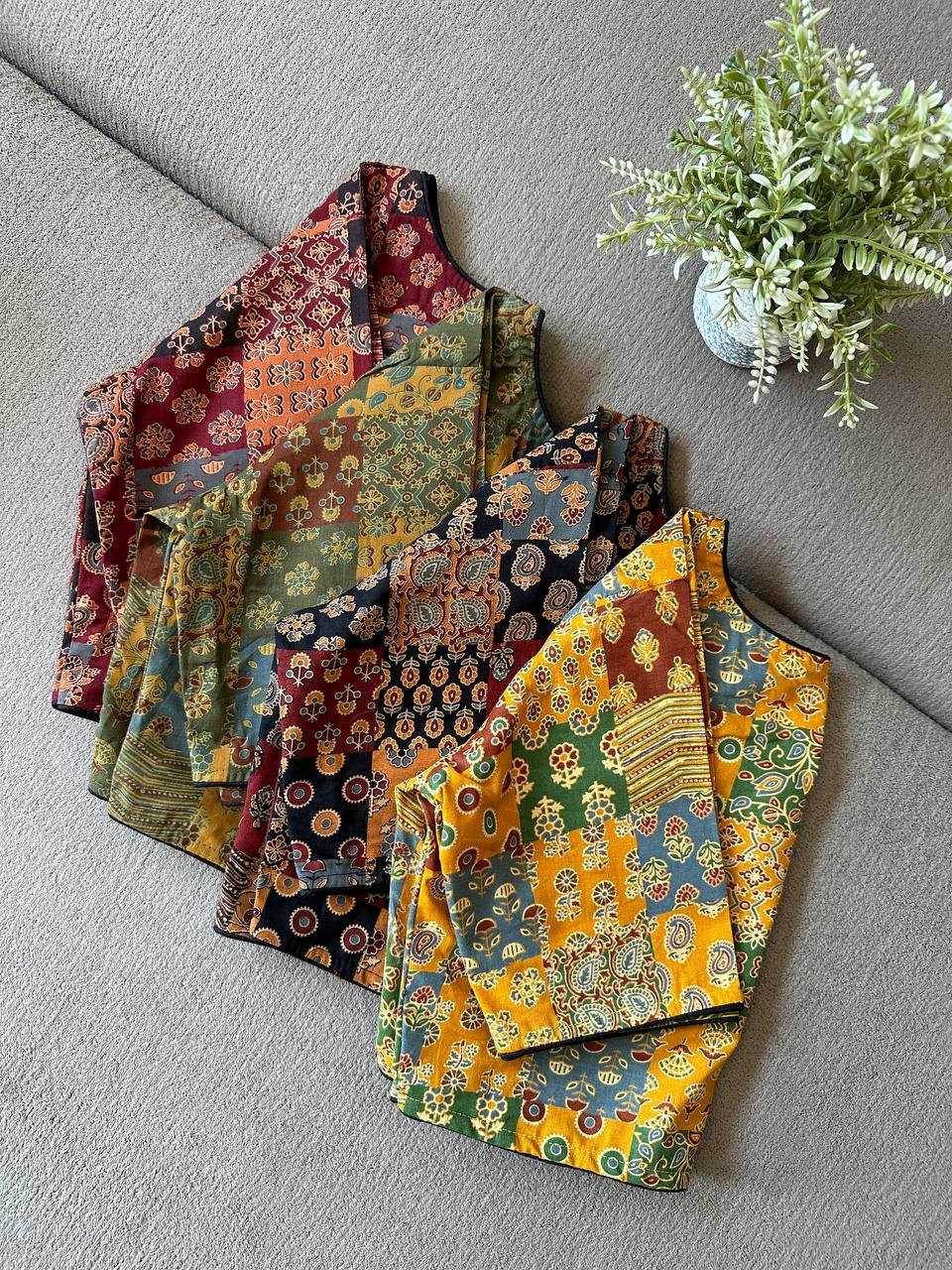 Ynf Cotton KESH437 BOX Readymade Blouses Wholesale Printed Blouse Designer Blouse Cotton Blouse Manufacturer