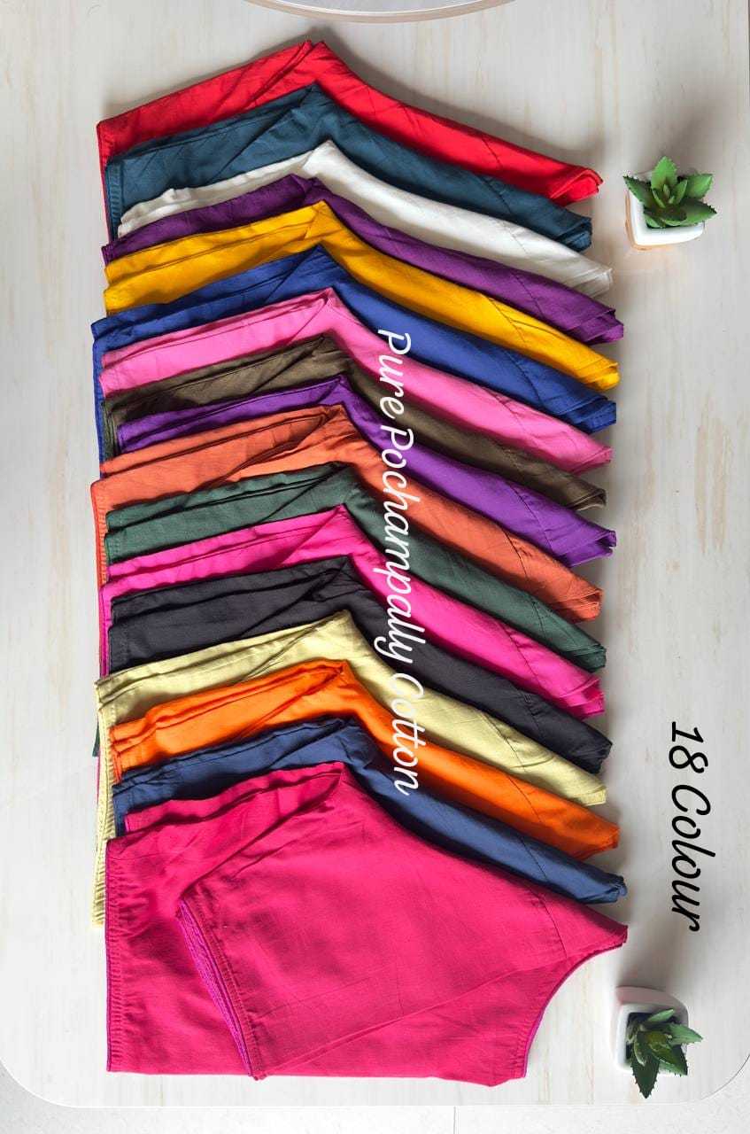 Ynf Cotton KESH437 Pochampally Readymade Blouses Wholesale Blouse Designer Blouse Cotton Blouse Manufacturer