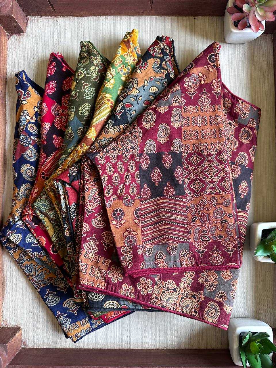 Ynf Cotton KESH437 RoundNeck Readymade Blouses Wholesale Printed Blouse Designer Blouse Cotton Blouse Manufacturer