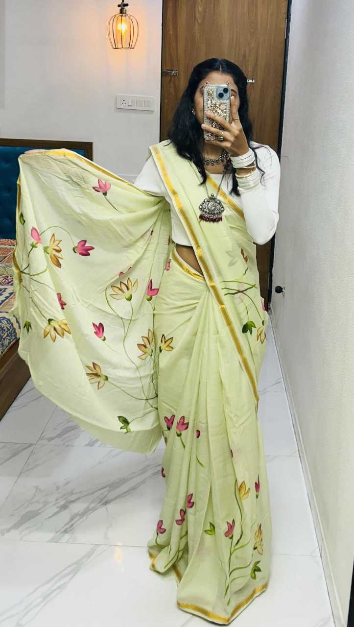 Ynf Cotton KESH444 1 Sarees Wholesale Fancy Sarees Zari Border Sarees Cotton Sarees Manufacturer