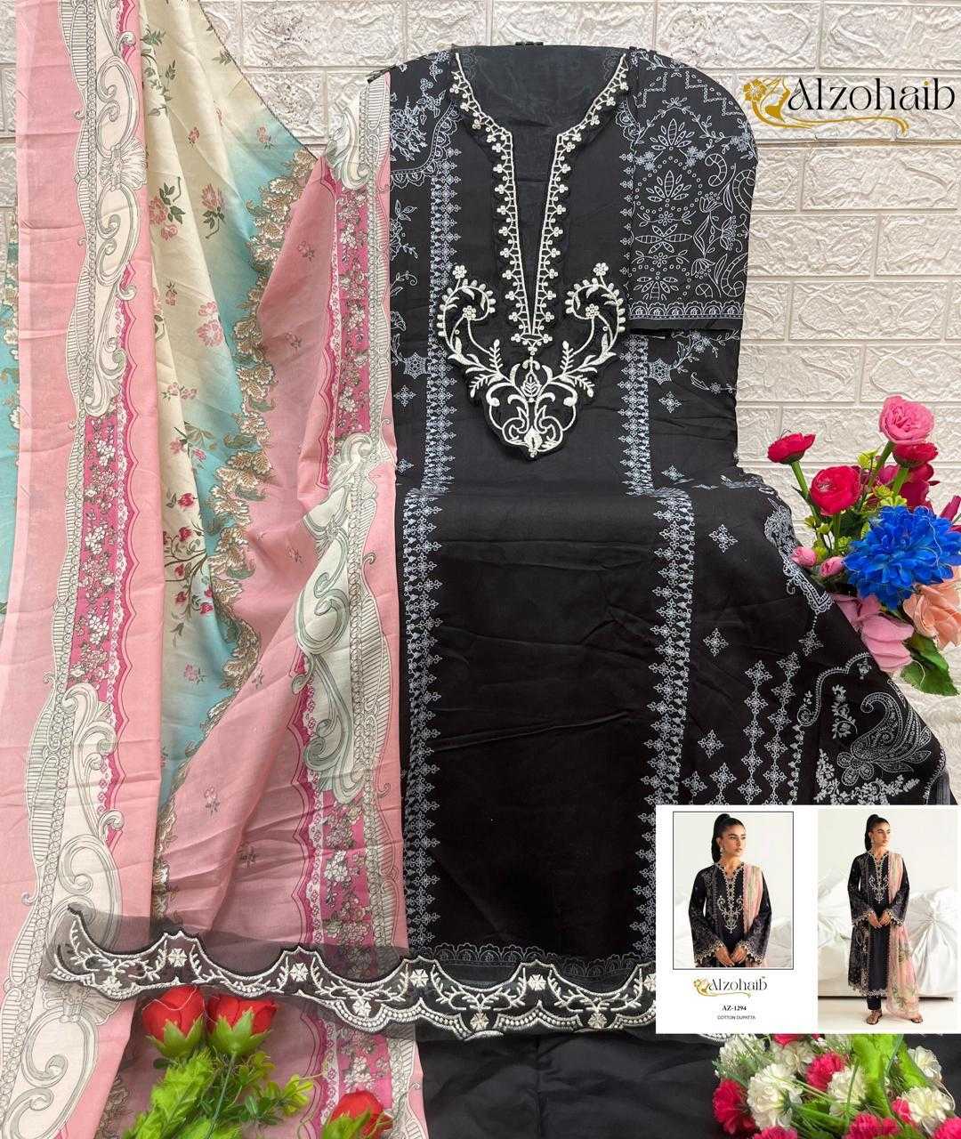 Ynf Cotton KESH444 AZ-1294 Suits & Dresses Wholesale Embroidery Suits Cotton Suits Designer Suits Manufacturer