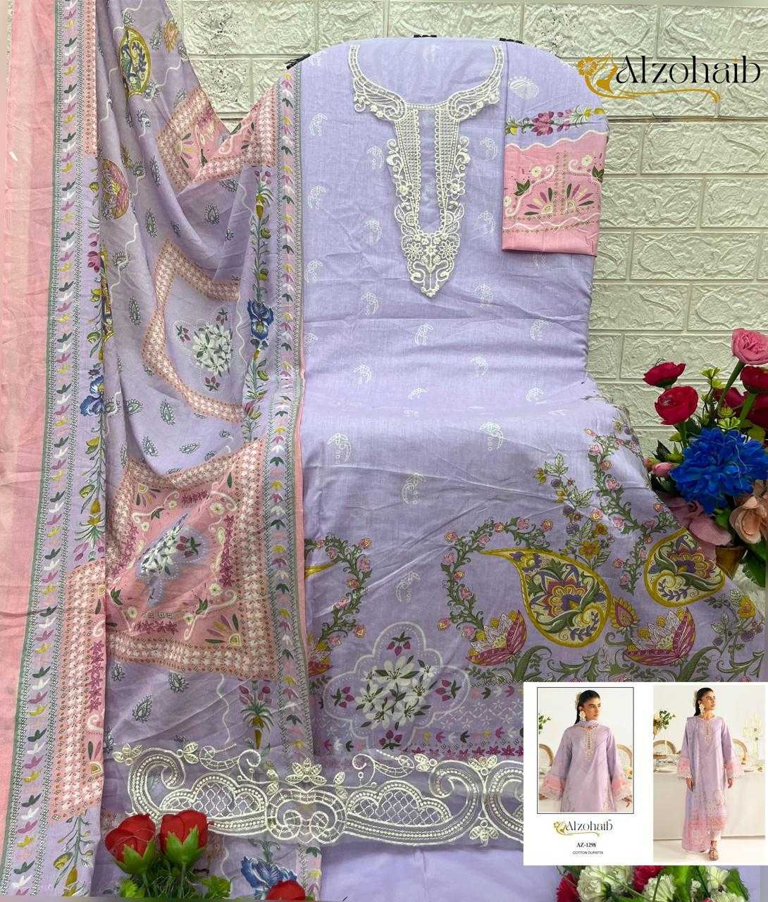 Ynf Cotton KESH444 AZ-1294 Suits & Dresses Wholesale Embroidery Suits Cotton Suits Designer Suits Manufacturer