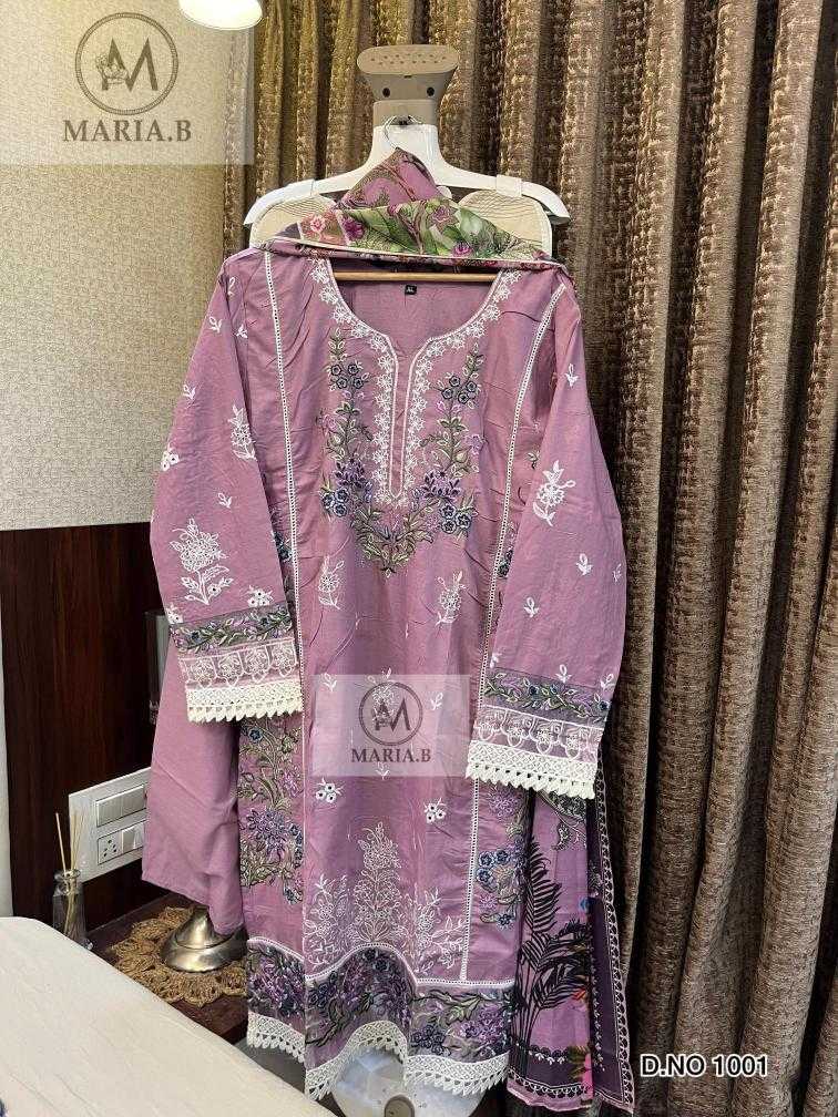 Ynf Cotton KESH444 MARIA.B-1001 Suits & Dresses Wholesale Embroidery Suits Cotton Suits Designer Suits Manufacturer