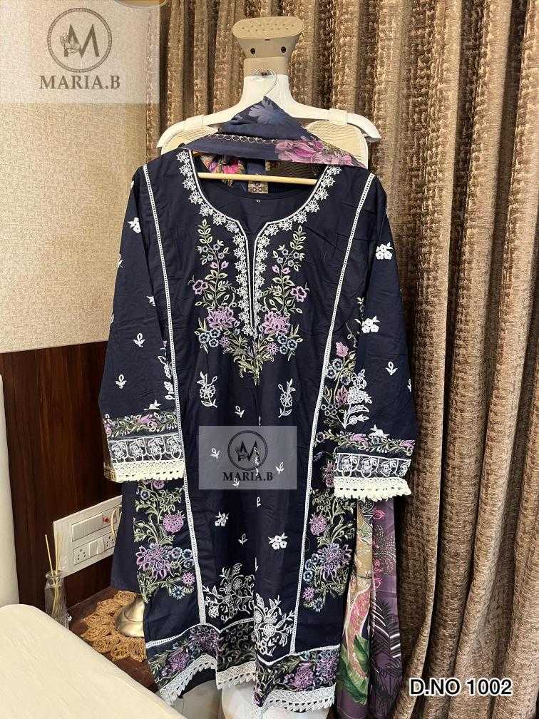 Ynf Cotton KESH444 MARIA.B-1001 Suits & Dresses Wholesale Embroidery Suits Cotton Suits Designer Suits Manufacturer