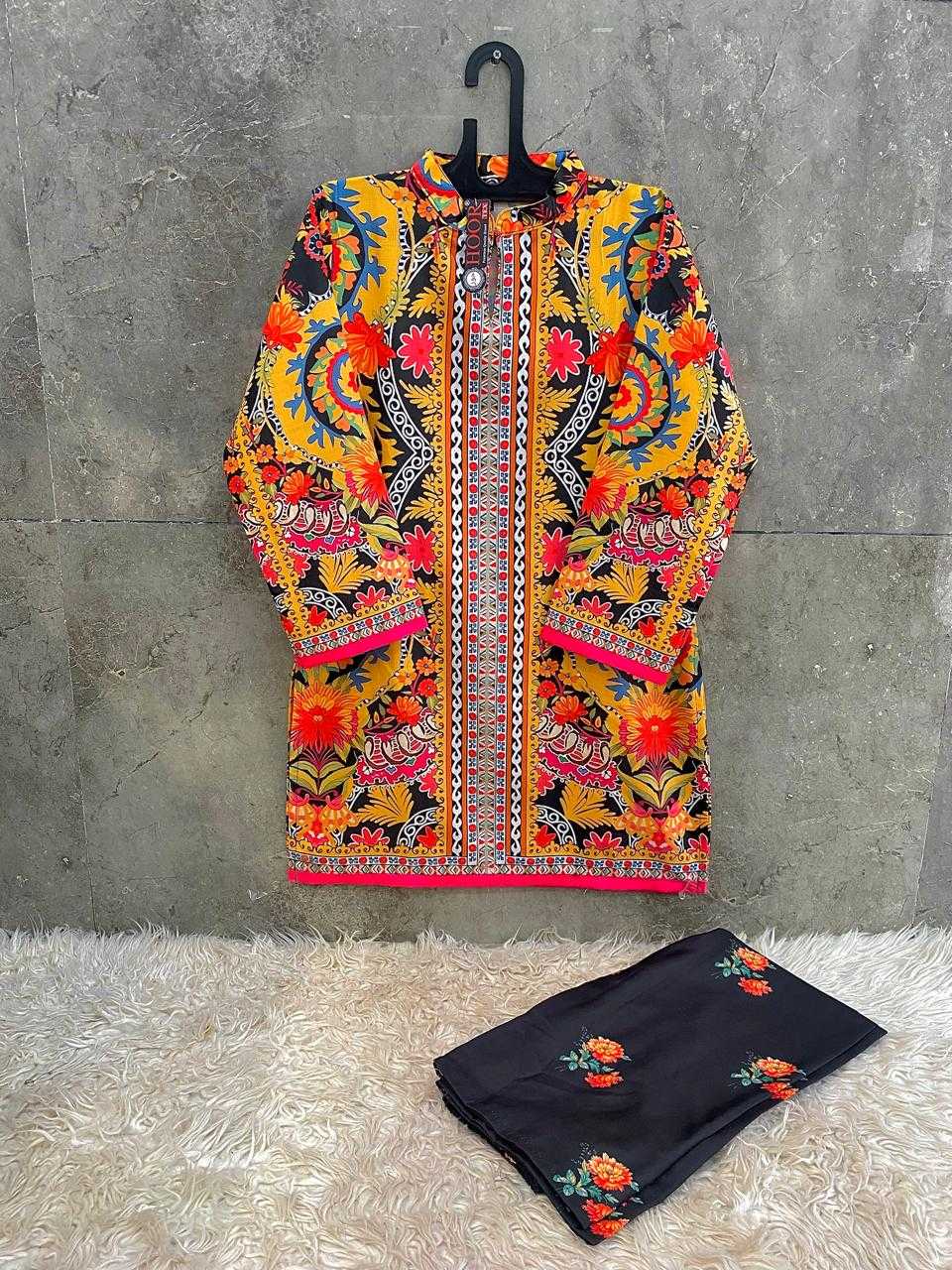 Ynf Cotton KESH450 HF-211 Kurti Wholesale Designer Kurtis Printed Kurtis Cotton Kurtis Manufacturer