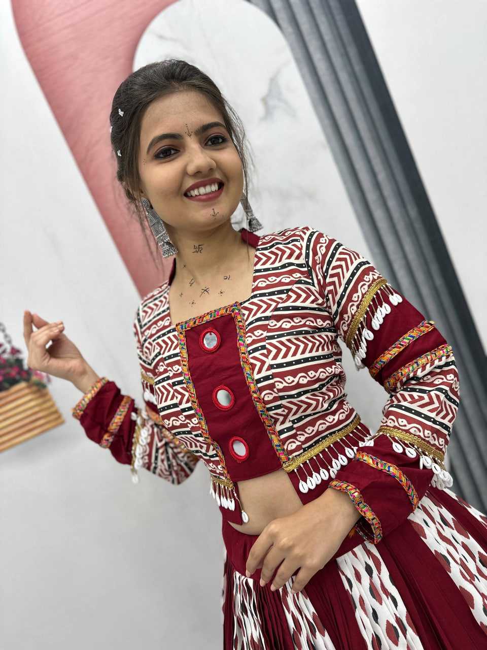 Ynf Cotton KESH496 N41 Festive Collections Wholesale Navratri Chaniya Choli Manufacturer