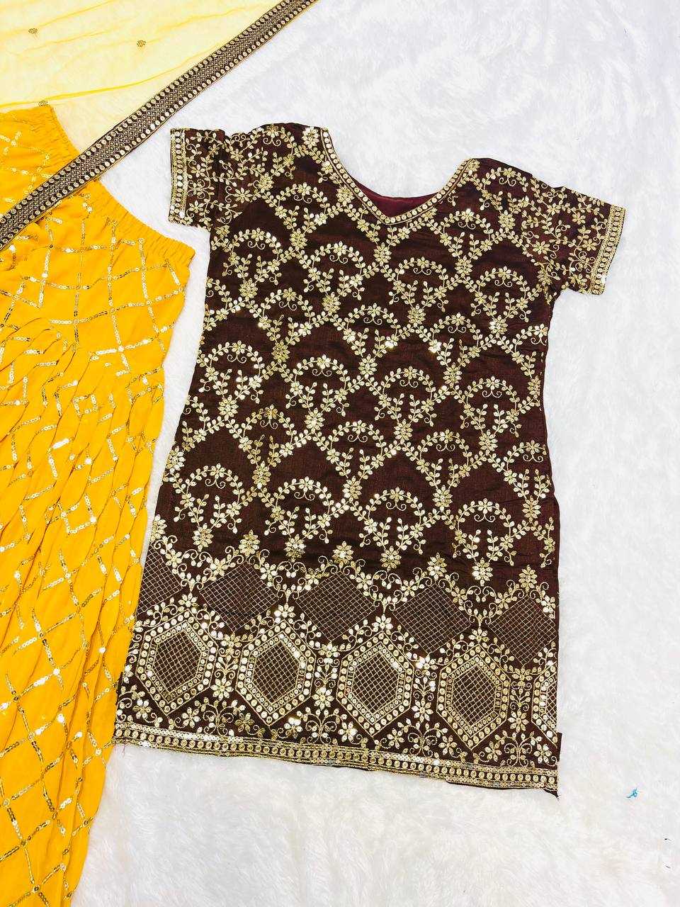 Ynf Cotton KESH499 485 Suits & Dresses Wedding Collections Wholesale Embroidery Suits Patiala Suits Haldi Outfits Manufacturer