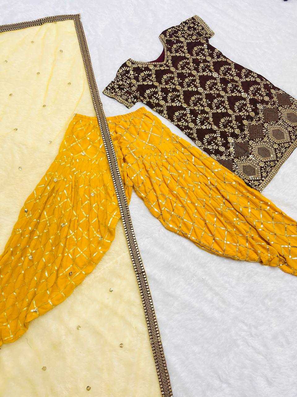 Ynf Cotton KESH499 485 Suits & Dresses Wedding Collections Wholesale Embroidery Suits Patiala Suits Haldi Outfits Manufacturer