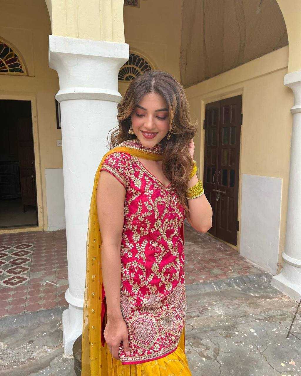 Ynf Cotton KESH499 485 Suits & Dresses Wedding Collections Wholesale Embroidery Suits Patiala Suits Haldi Outfits Manufacturer
