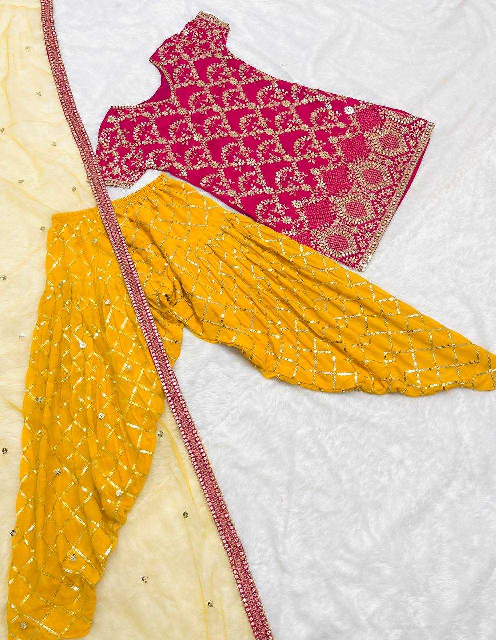 Ynf Cotton KESH499 485 Suits & Dresses Wedding Collections Wholesale Embroidery Suits Patiala Suits Haldi Outfits Manufacturer