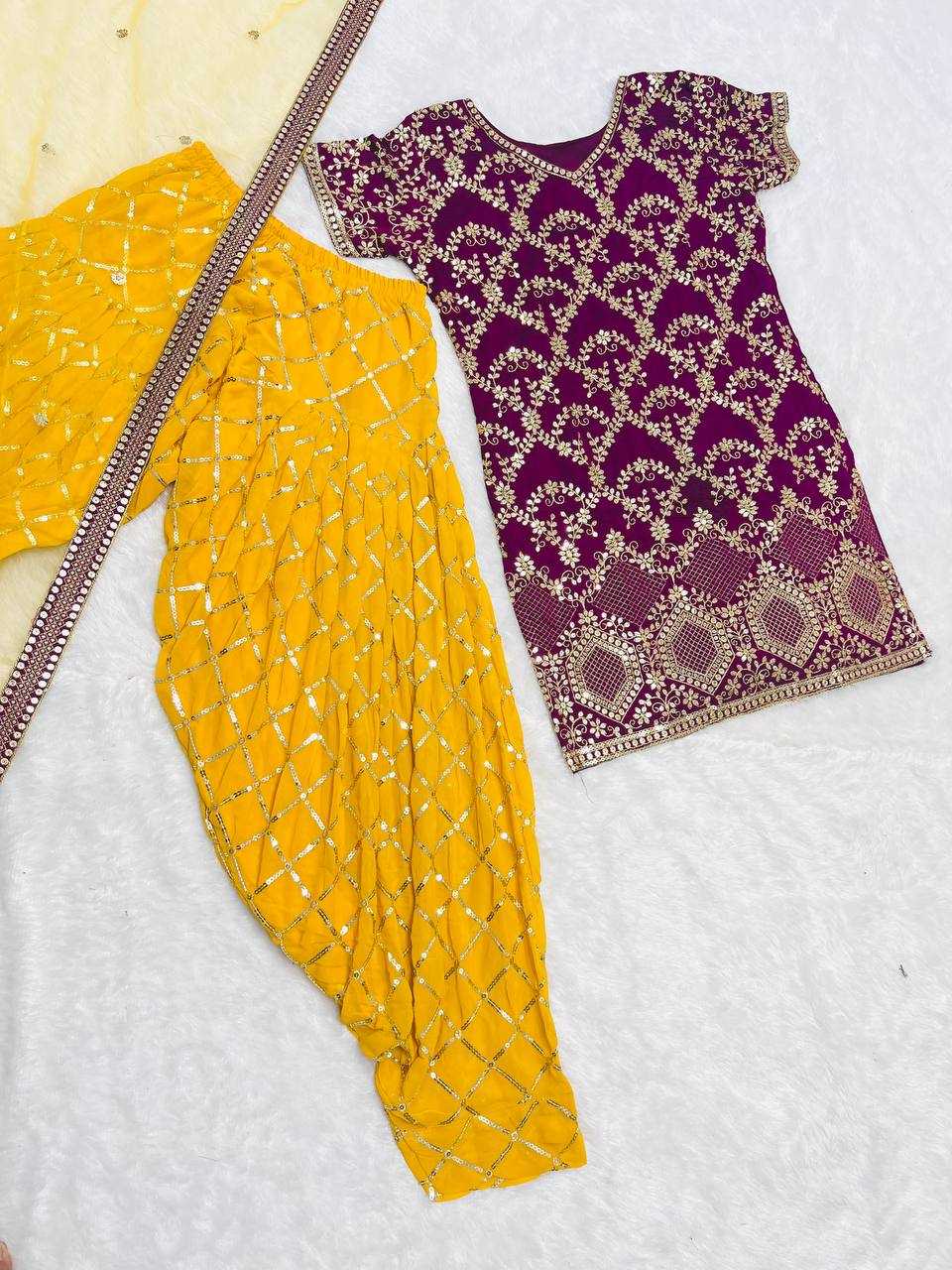 Ynf Cotton KESH499 485 Suits & Dresses Wedding Collections Wholesale Embroidery Suits Patiala Suits Haldi Outfits Manufacturer