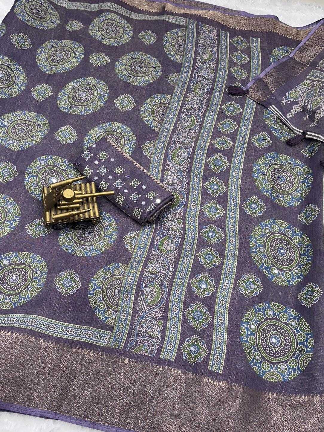 Ynf Cotton KESH500 chandni Silk Sarees Wholesale Printed Silk Saree Cotton Silk Sarees Zari Border Silk Sarees Manufacturer