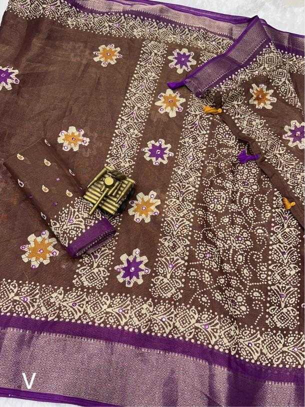 Ynf Cotton KESH500 chandni Silk Sarees Wholesale Printed Silk Saree Cotton Silk Sarees Zari Border Silk Sarees Manufacturer