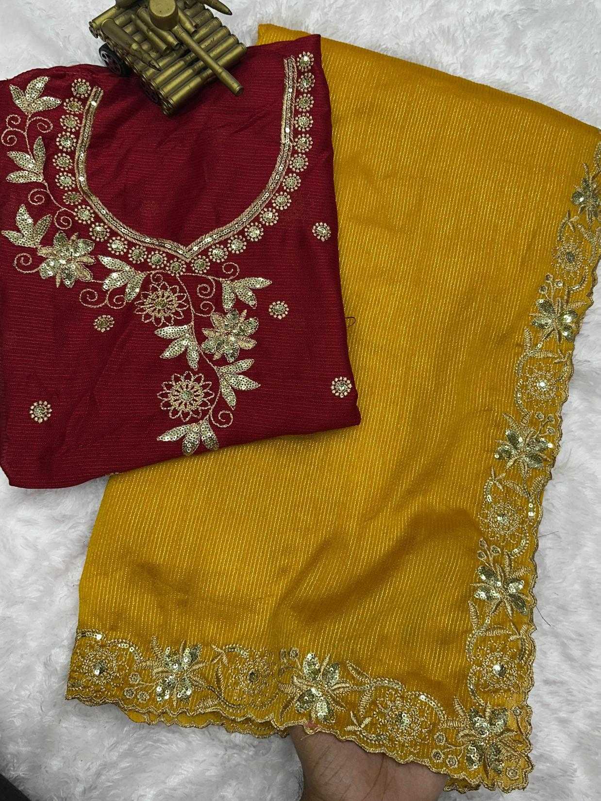 Ynf Cotton KESH500 Sufiyana Sarees Wholesale Embroidered Sarees Zari Border Sarees Cotton Sarees Manufacturer