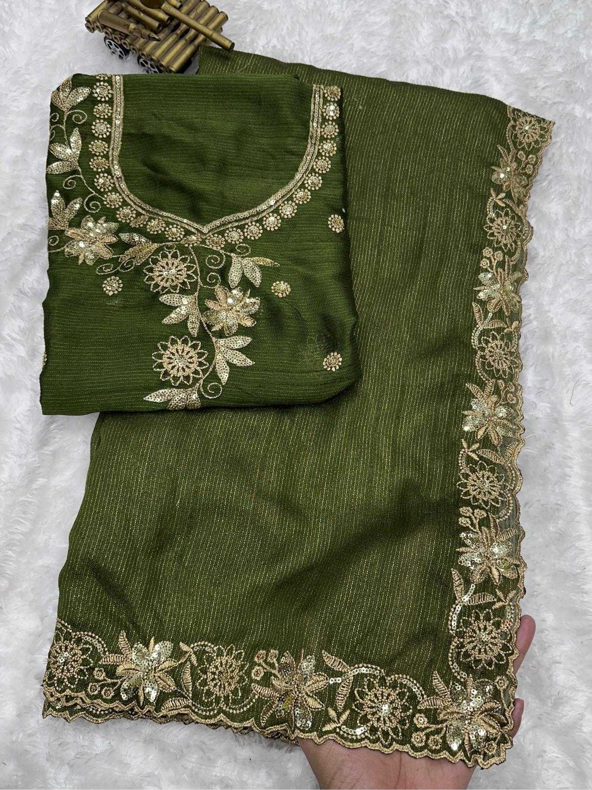 Ynf Cotton KESH500 Sufiyana Sarees Wholesale Embroidered Sarees Zari Border Sarees Cotton Sarees Manufacturer