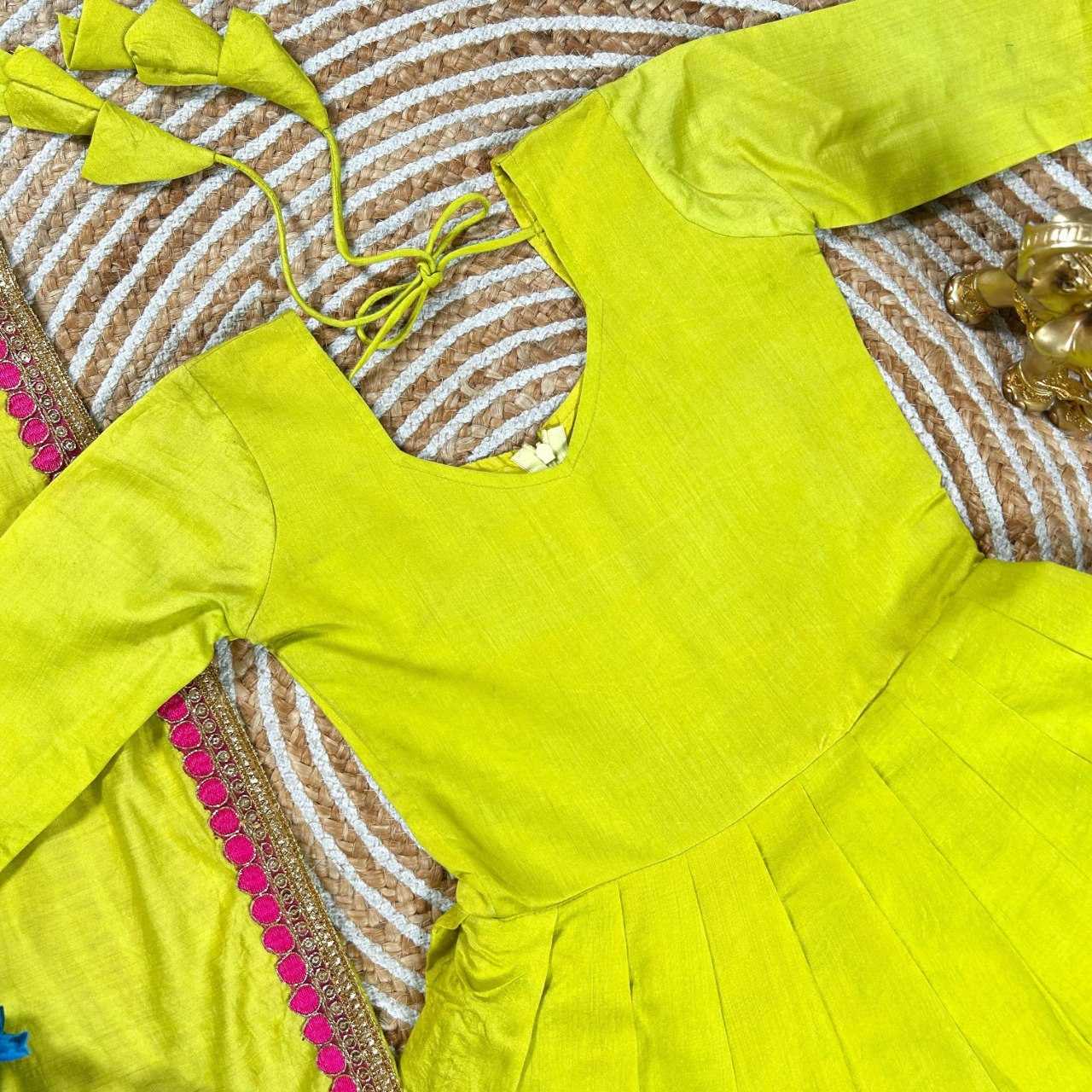 Ynf Cotton KESH505 SOSYO Kids Wear Wholesale Kids Gown Kids Ethnic Gowns Girls Ethnic Wear Manufacturer