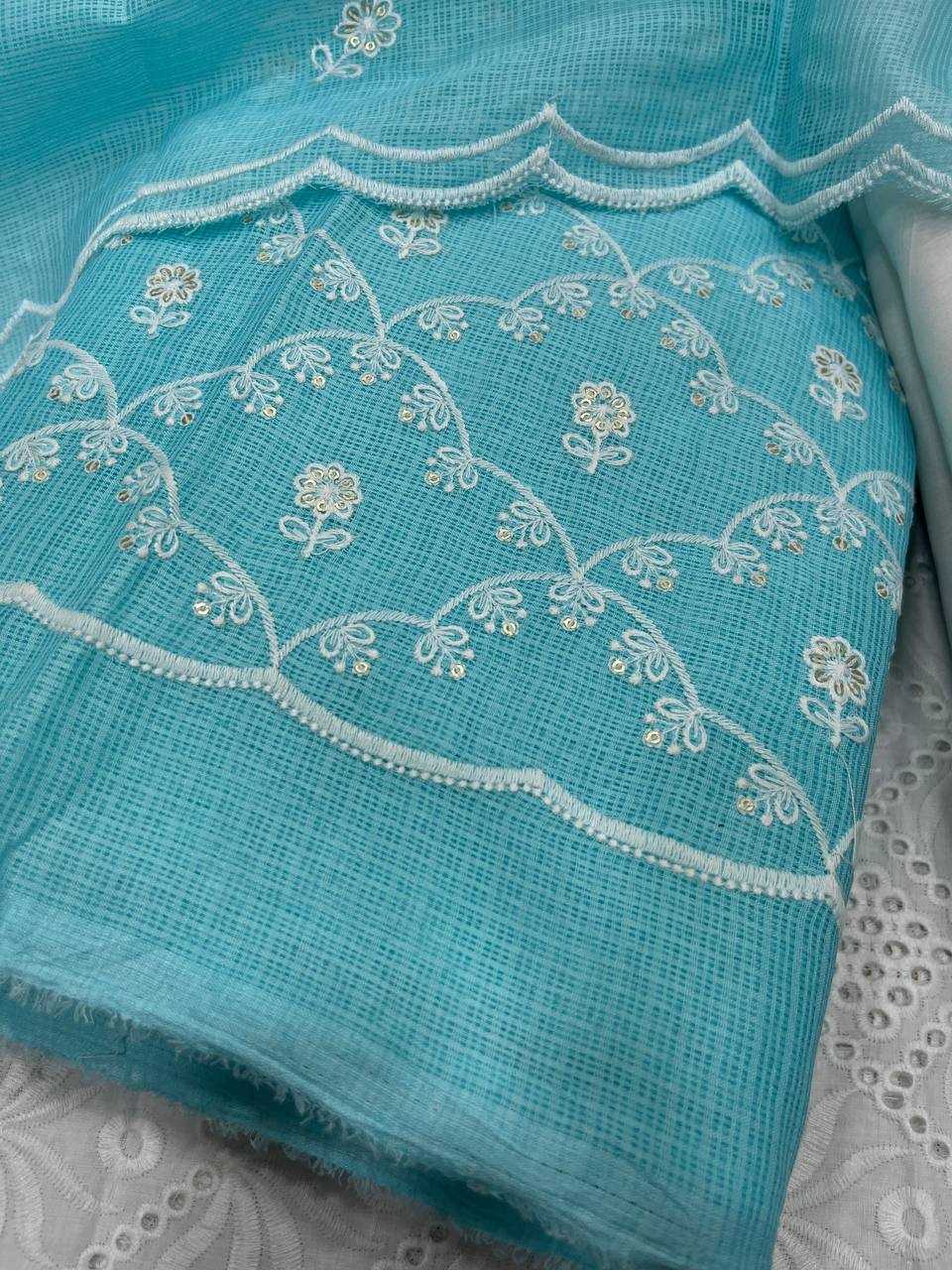 Ynf Cotton KESH513 462 Suits & Dresses Wholesale Embroidery Suits Cotton Suits Palazzo Suit Manufacturer