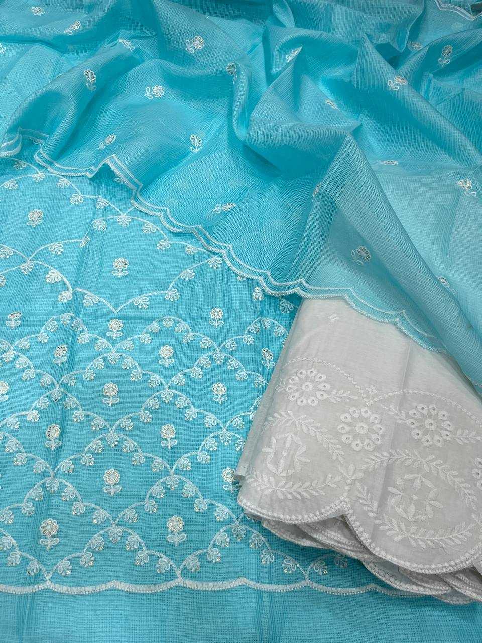 Ynf Cotton KESH513 462 Suits & Dresses Wholesale Embroidery Suits Cotton Suits Palazzo Suit Manufacturer