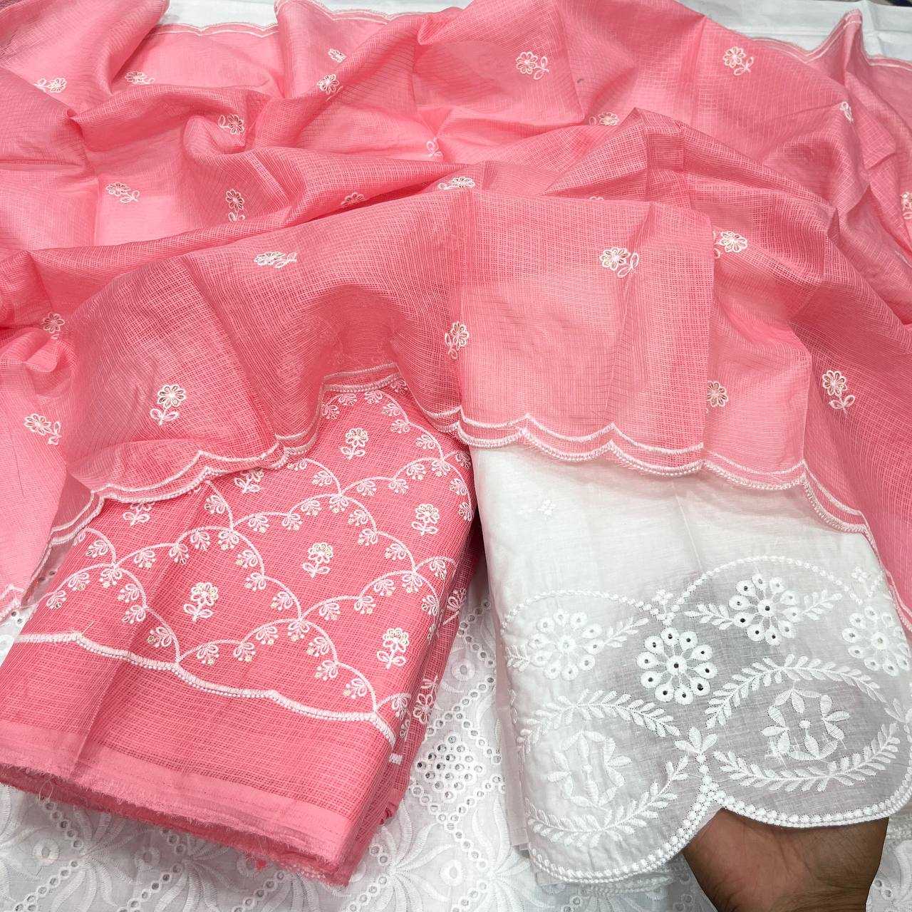 Ynf Cotton KESH513 462 Suits & Dresses Wholesale Embroidery Suits Cotton Suits Palazzo Suit Manufacturer