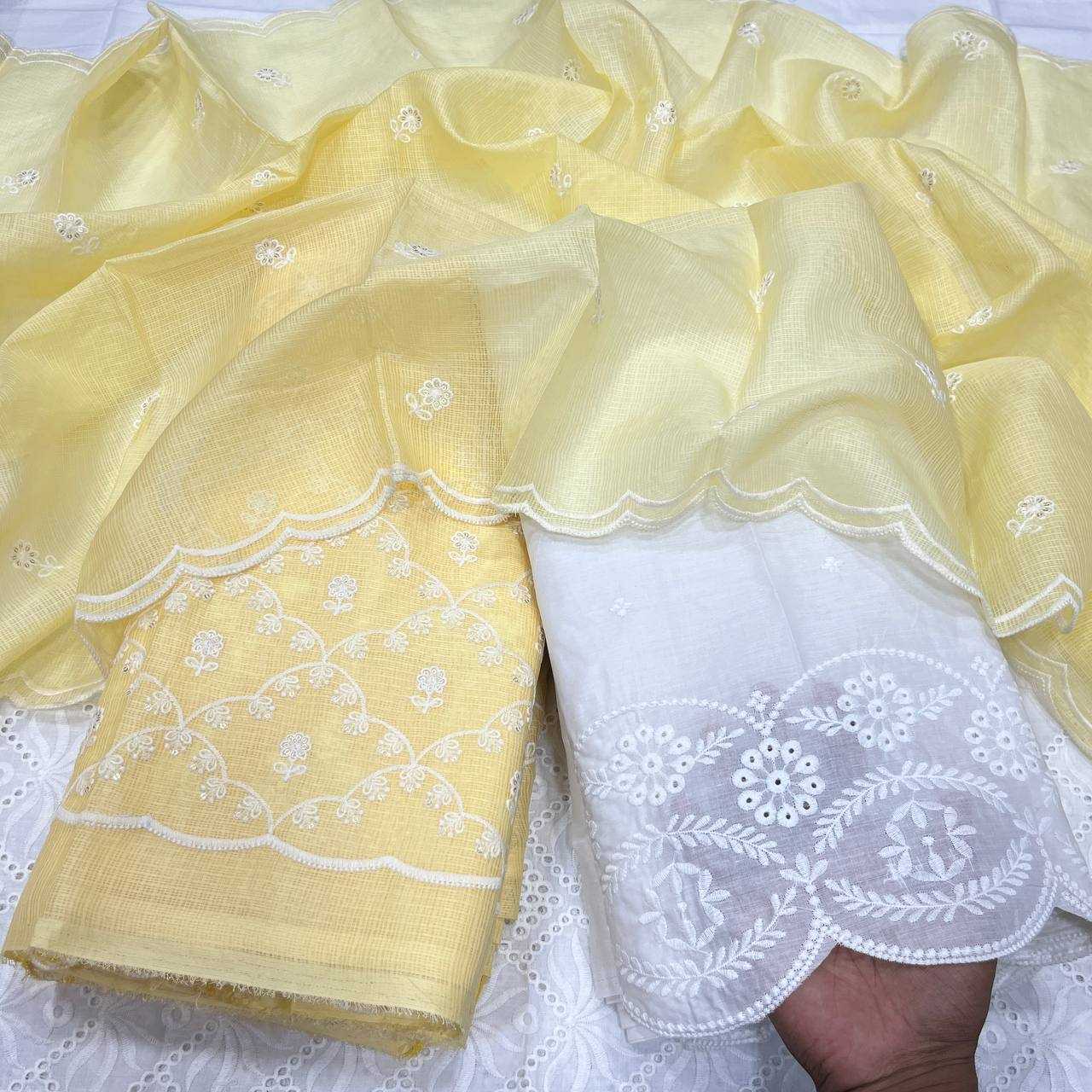 Ynf Cotton KESH513 462 Suits & Dresses Wholesale Embroidery Suits Cotton Suits Palazzo Suit Manufacturer