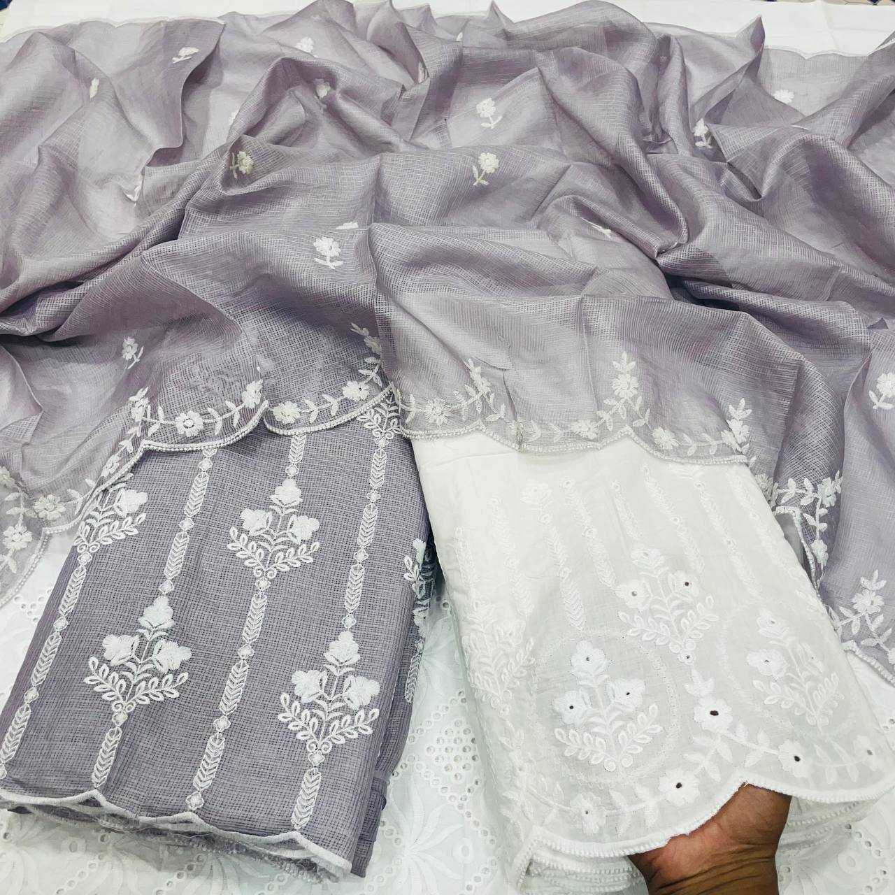 Ynf Cotton KESH513 463 Suits & Dresses Wholesale Embroidery Suits Cotton Suits Palazzo Suit Manufacturer