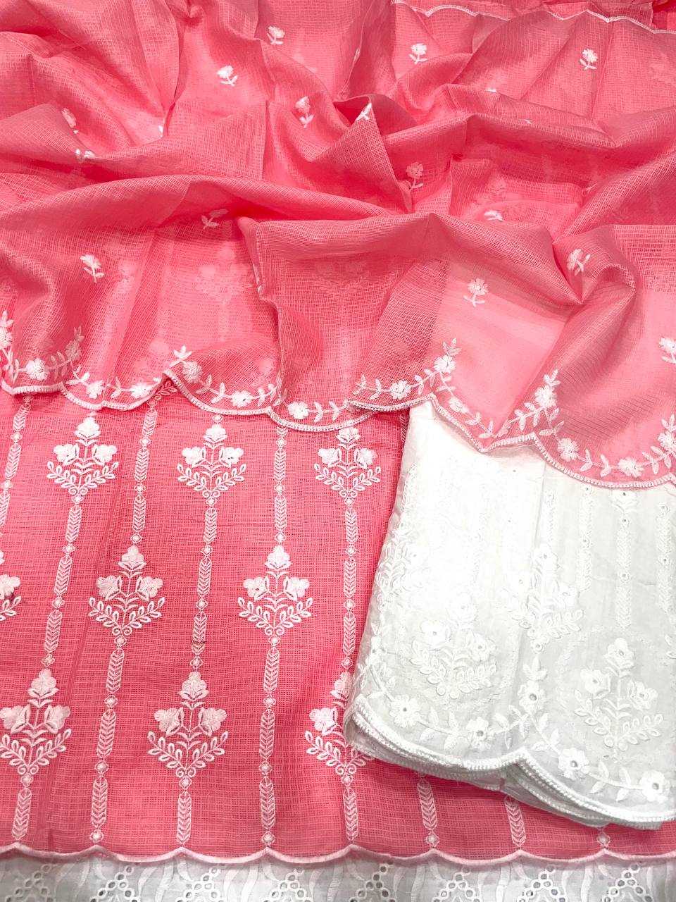 Ynf Cotton KESH513 463 Suits & Dresses Wholesale Embroidery Suits Cotton Suits Palazzo Suit Manufacturer