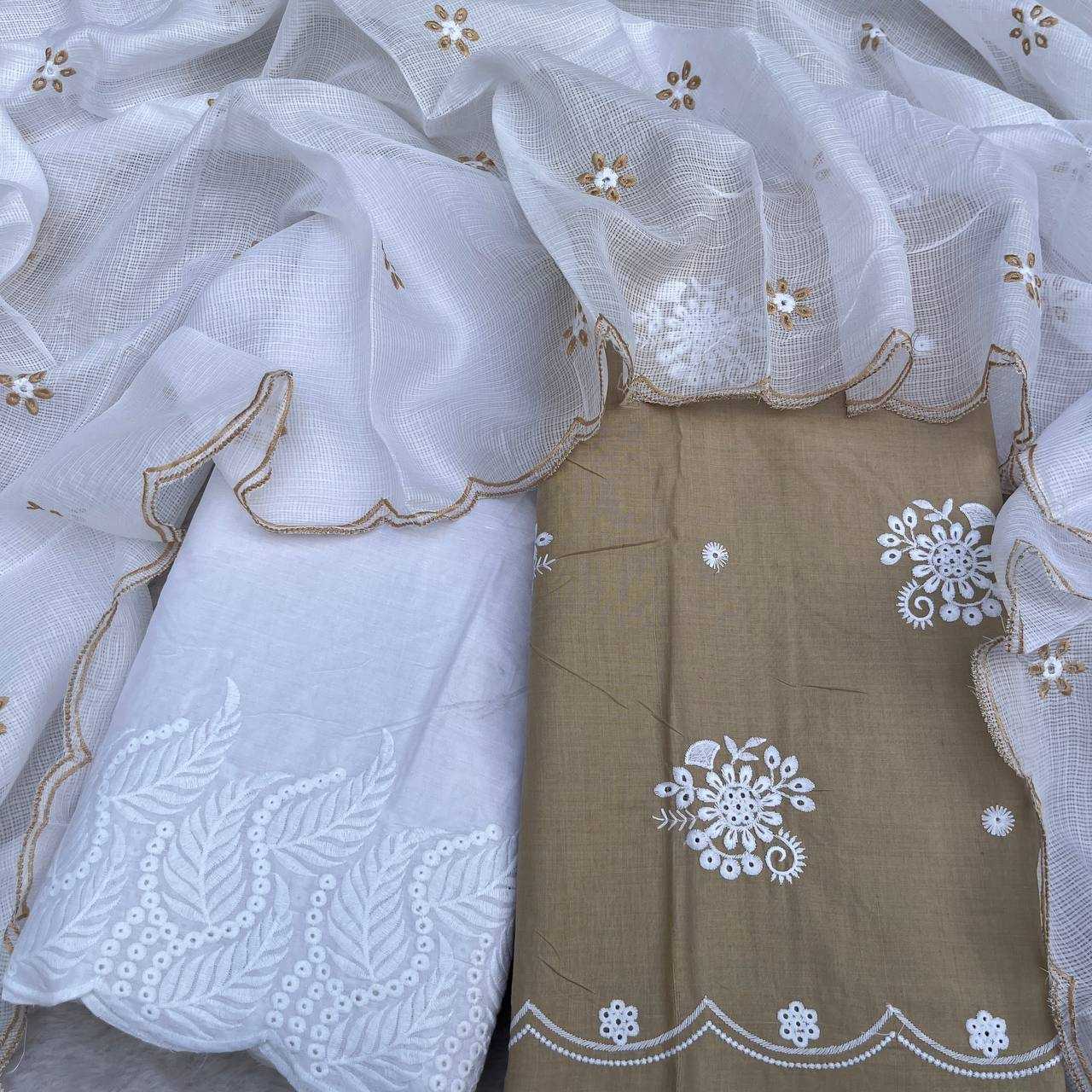Ynf Cotton KESH513 483 Suits & Dresses Wedding Collections Festive Collections Wholesale Embroidery Suits Cotton Suits Palazzo Suit Manufacturer