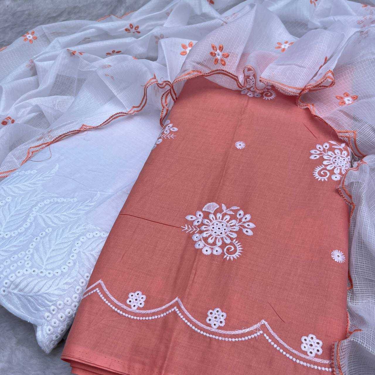 Ynf Cotton KESH513 483 Suits & Dresses Wedding Collections Festive Collections Wholesale Embroidery Suits Cotton Suits Palazzo Suit Manufacturer
