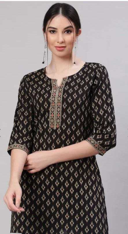 Ynf Cotton KESH517 Aliza Kurti Wholesale Fancy Kurti Tunic Kurti Manufacturer